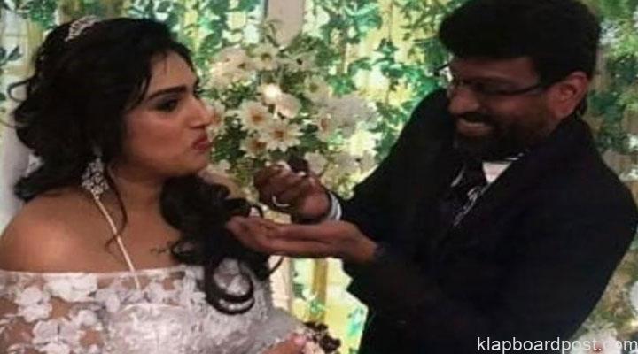 Actress Vanitha Vijayakumar, Peter Paul's wedding pictures out 1 vanitha vijayakumar wedding