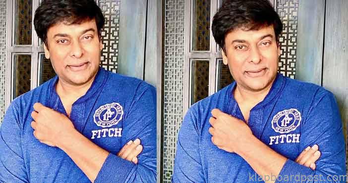 Chiranjeevi new look goes v