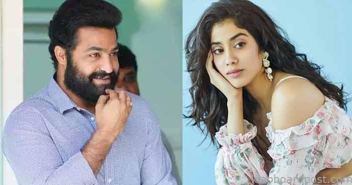 Janhvi kapoor in jr ntr i t