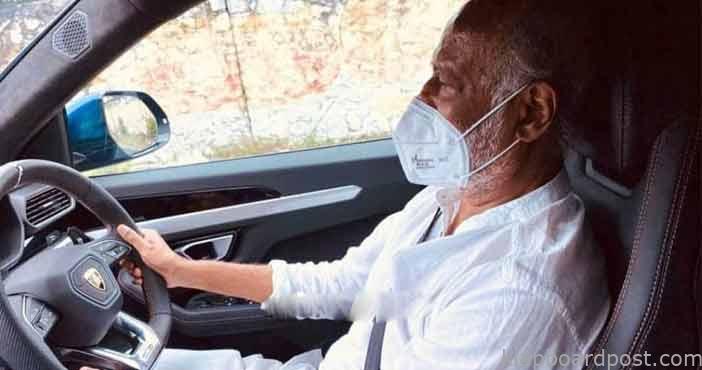 లాంబోర్గినీలో రజనీకాంత్ ఫొటో, వీడియో.. వైరల్ 1 Rajinikanth in lamborghini