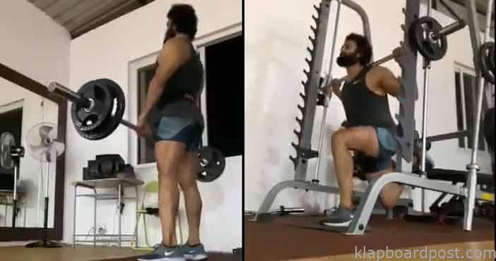 Sudheer babu workout videos