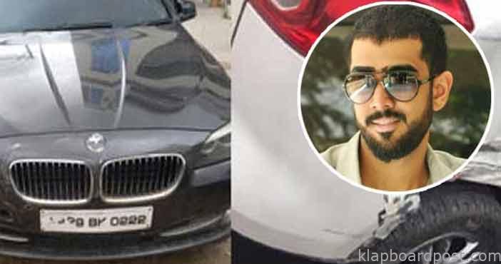 రానా తమ్ముడు అభిరామ్ కారుకు ప్రమాదం 1 Abhiram daggubati car accid