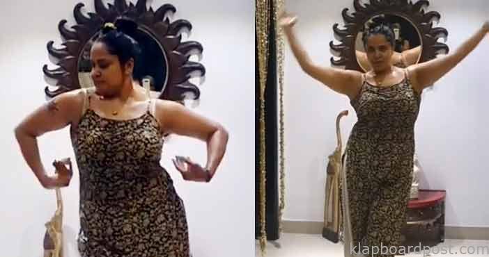 మరోసారి సోషల్మీడియాను షేక్ చేస్తున్న ప్రగతి ఆంటీ 1 Actress Pragathi latest dan