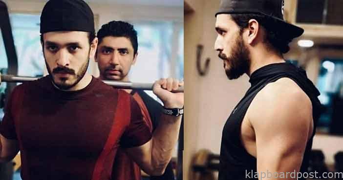Akhil Akkineni gym pics goe
