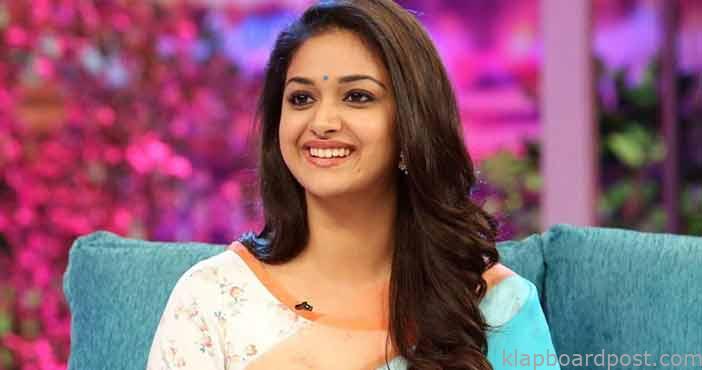 Keerthy Suresh as a produce