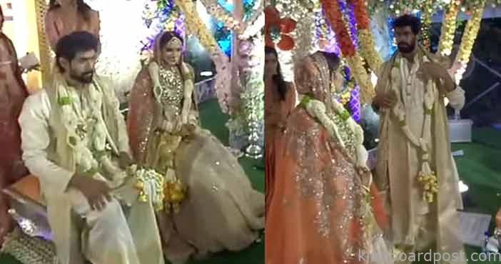 Rana Daggubati Miheeka Baja