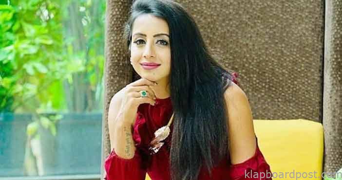 Actress sanjana arrested in