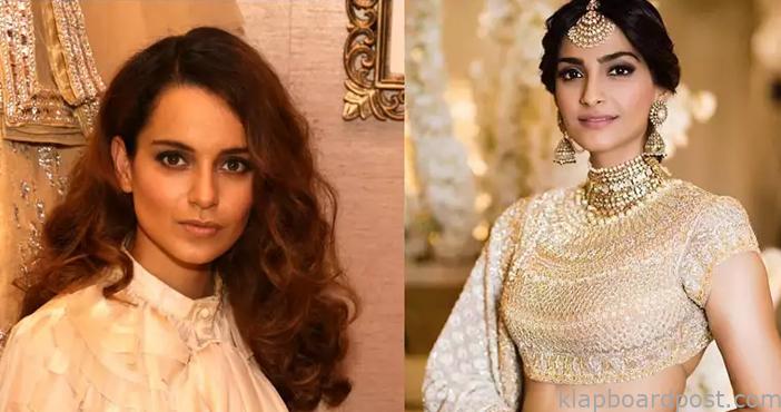 Kangana slams Sonam