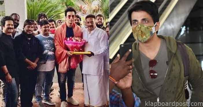 Prakash raj felicitates son