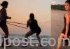 బీచ్లో బ్యూటీ వర్క్ అవుట్స్ Rashmika mandanna shares beach workout