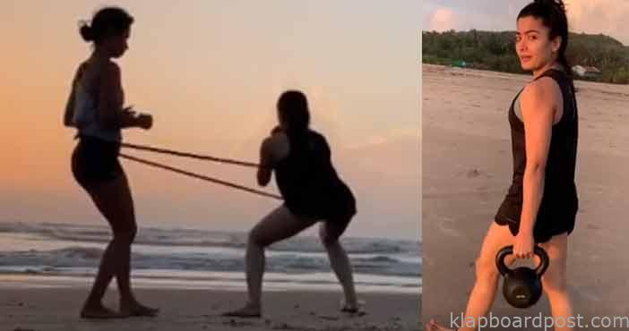 Rashmika mandanna shares be