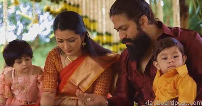 Yash shares son naming cere