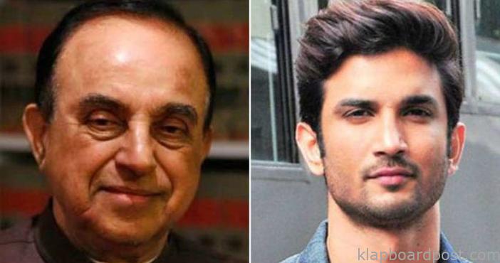 Don’t lose hope says Swamy on SSR case