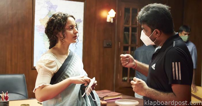 Kangana shares pictures of Thalaivi