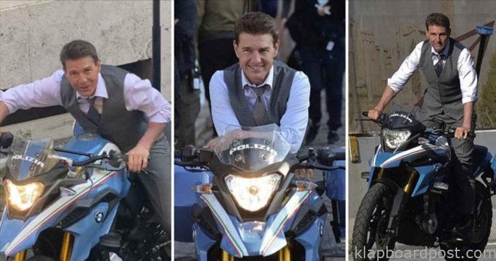 Tom Cruise on our desi bike