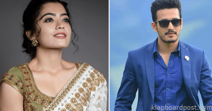 అఖిల్కు జంటగా రష్మిక! 1 Rashmika Mandanna romance w
