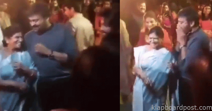 Chiranjeevi dance with his