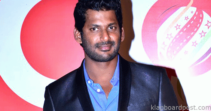 Hero vishal to contest in a