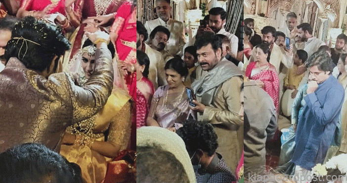 మూడు ముళ్ల బంధంతో ఒక్కటైన నిహారిక-చైతన్య 3 Niharika Wedding 1