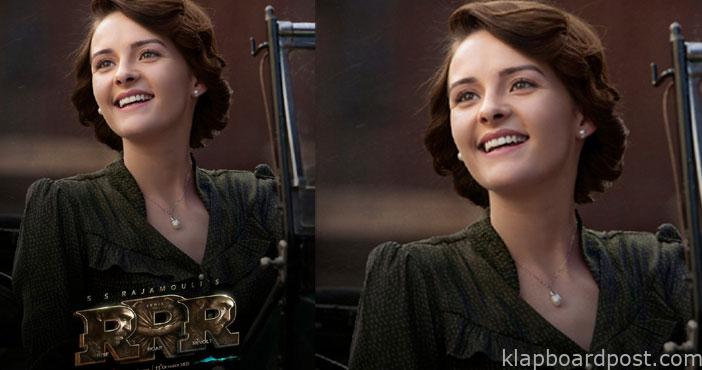 'RRR' నుండి ఎన్టీఆర్ లవర్ (ఒలివియా మోరీస్) లుక్ 1 Birthday Wishes to olivia m