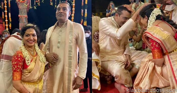 Mixed reactions on singer Sunithas wedding