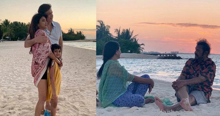 మాల్దీవుల్లో మోహన్ బాబు ఫ్యామిలీ.. ఫొటోలు వైరల్ 3 Mohan babu