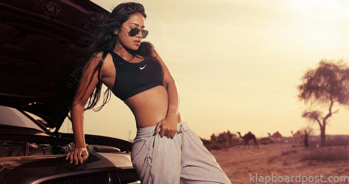 Nivetha has no inhibitions on glam show