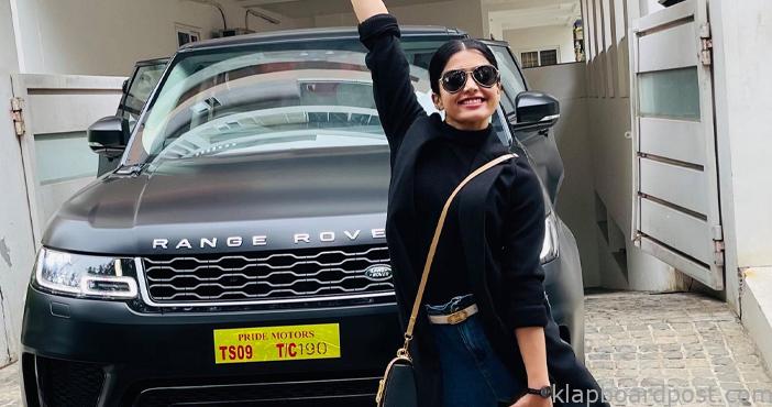 Rashmika poses with her costly beast