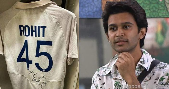 Rohit sharma sends gift to