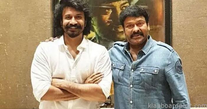 Satyadev with Chiru in Lusi