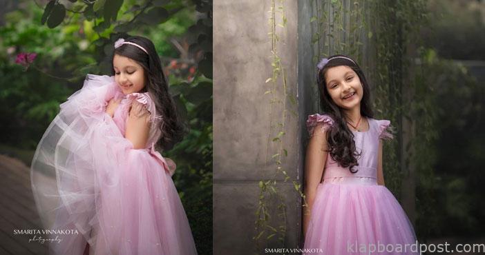 పింక్ డ్రెస్లో మెరిసిపోతున్న సితార 2 Sitara cute pics