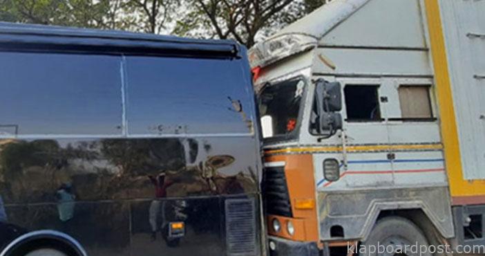 Accident for allu arjun car