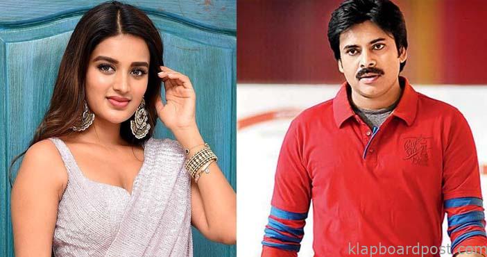 Niddhi Aggerwal in awe of Pawan Kalyan