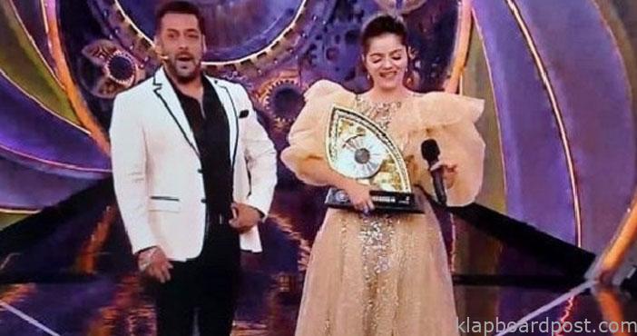 హిందీ బిగ్బాస్14 విన్నర్గా రుబీనా 1 Rubina Dilaik wins Bigg Bo