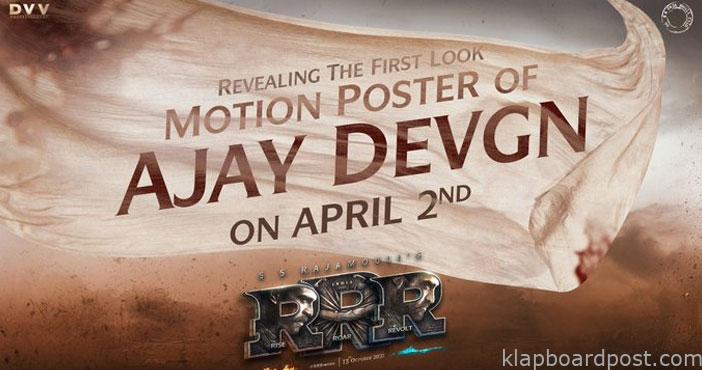 First look from RRR for A