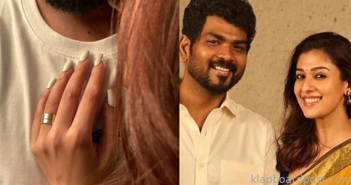 Nayan with Vignesh engageme