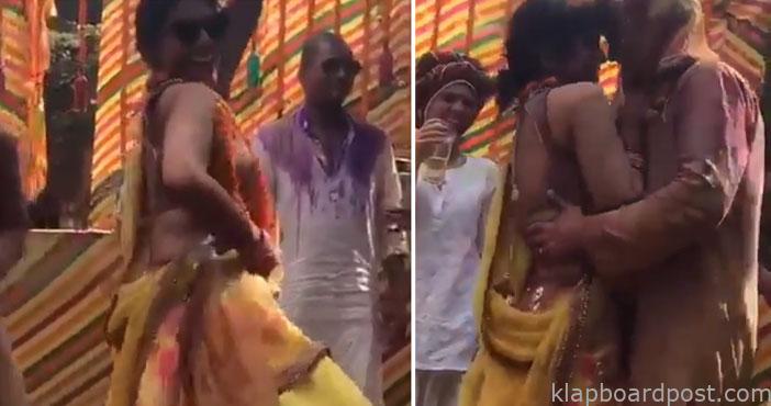 Shriya dance with her husba