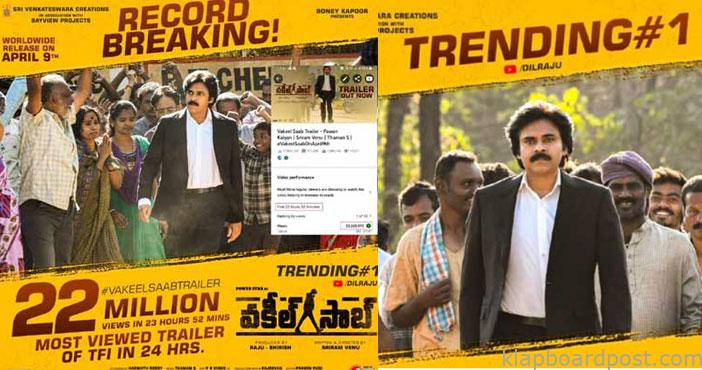 Vakeel Saab trailer creates