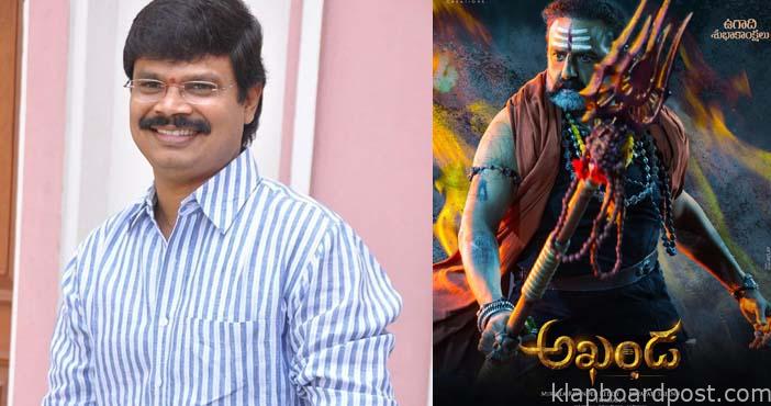 Boyapati to share profits in Akhanda?