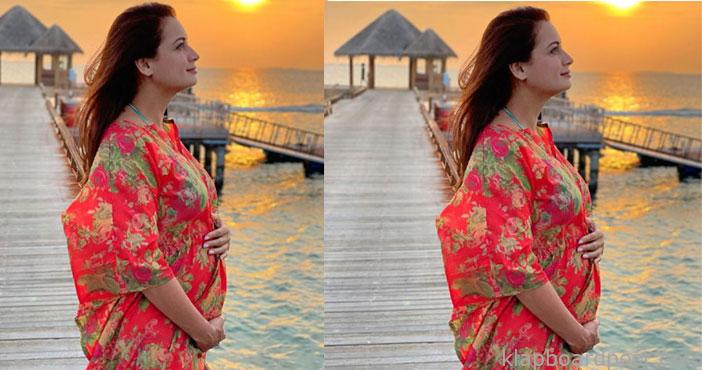 Dia mirza baby bump pic vir