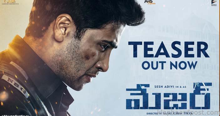 'మేజర్' టీజర్ వచ్చేసింది 1 Major Teaser