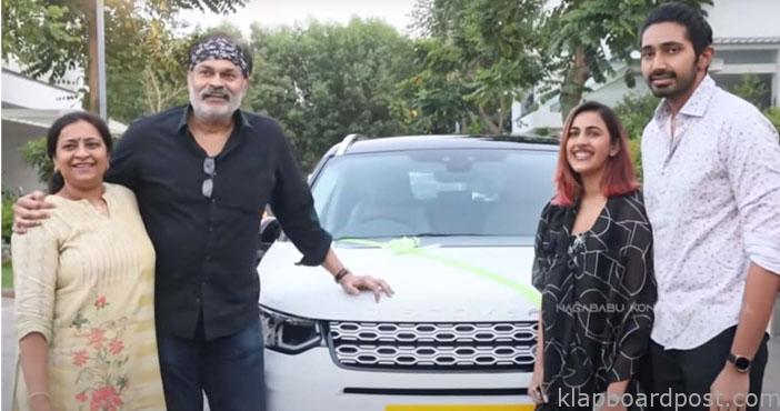 Naga babu gave a land rover