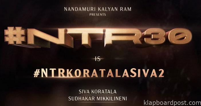 Ntr koratala movie announce