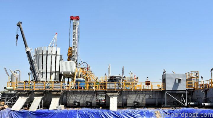 Oil Drilling Rigs by MEIL