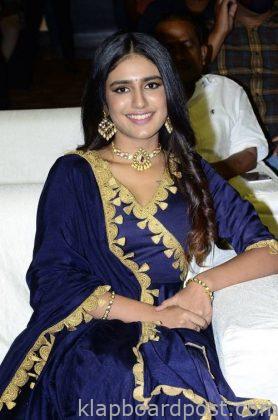Priya Prakash Varrier Latest Stills At Ishq Movie Pre Release Event 10