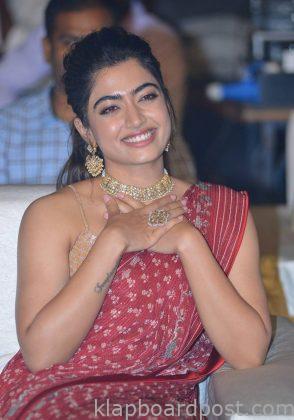 Rashmika Mandanna At Sulthan Movie Pre Release Event 7