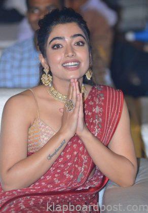 Rashmika Mandanna At Sulthan Movie Pre Release Event. 6