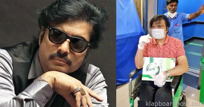 Senior actor Karthik hospit