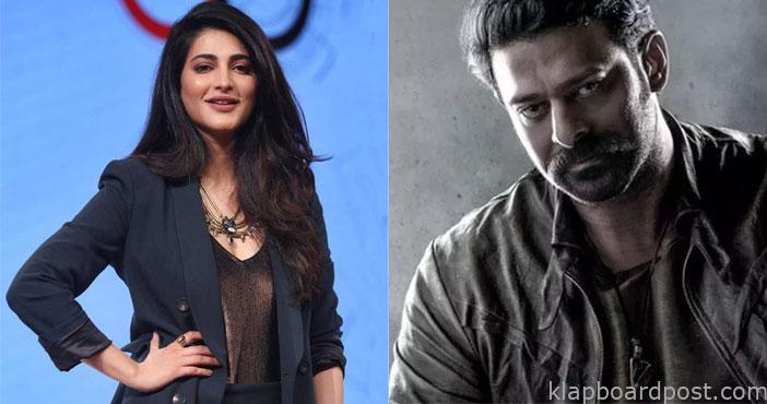 Shruti haasan about Prabhas