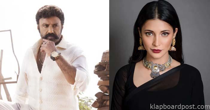Balayya to romance Shruthi Haasan